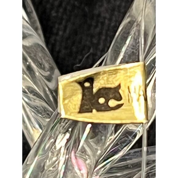 Lot Vtg Set 35 Plastic Acrylic Icicles Clear Christmas Ornaments Bloomingdale’s - Picture 13 of 13